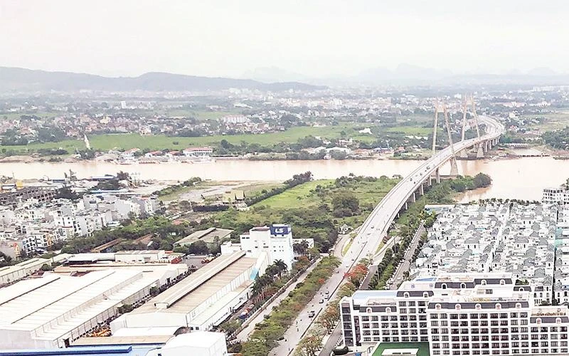 Một khu đô thị mới tại thành phố Hải Phòng. (Ảnh DUY ÐĂNG) 