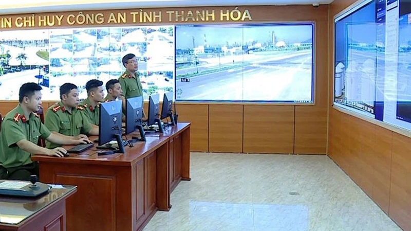 Camera với an ninh trật tự là "cánh tay nối dài" của lực lượng công an. (Ảnh QUỲNH TRÂM) 