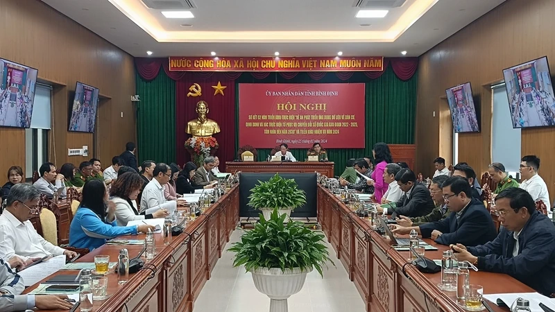 Toàn cảnh hội nghị.
