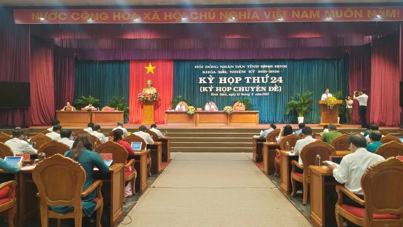 Quang cảnh kỳ họp.