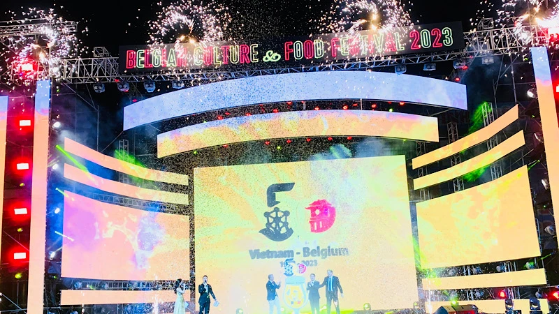 Khai mạc Lễ hội Văn hóa và Ẩm thực Bỉ (B.Fest) 2023.