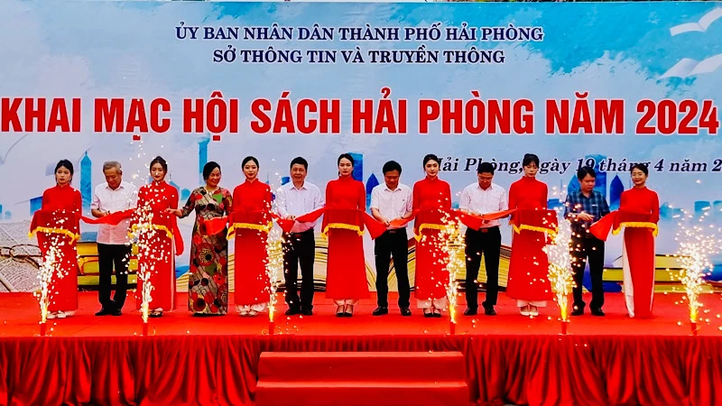 Khai mạc Hội Sách Hải Phòng năm 2024.