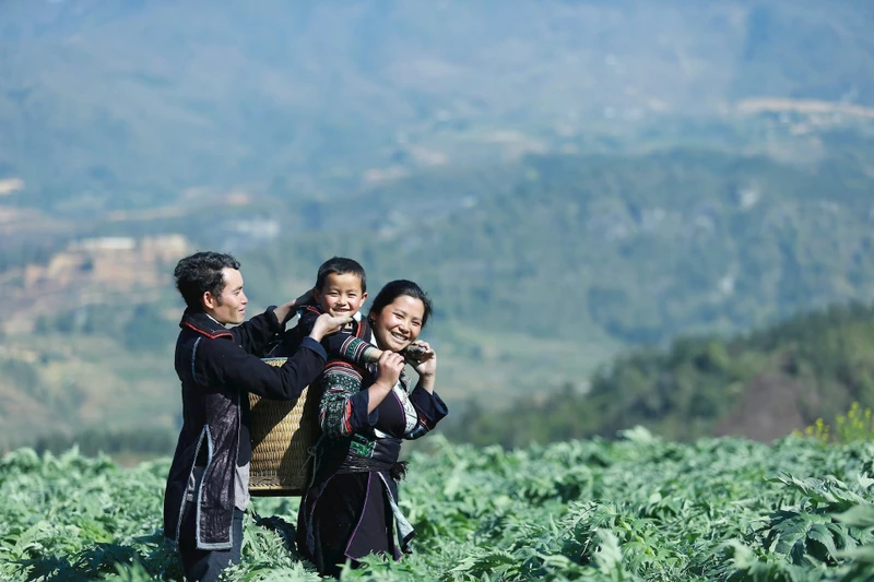 Phát triển kinh tế xanh giúp bà con vùng sâu, vùng xa xóa đói giảm nghèo, nâng cao chất lượng cuộc sống ngay tại chính quê hương mình. Nguồn: TRAPHACOSAPA