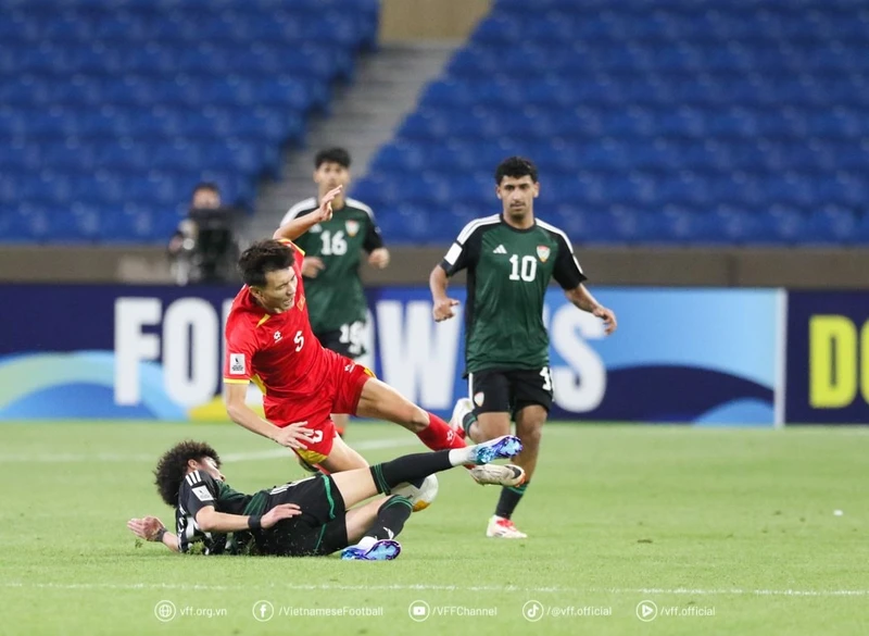 Đội tuyển U17 Việt Nam đã chiến đấu hết mình và thể hiện tiềm năng phát triển mạnh mẽ. Ảnh: VFF