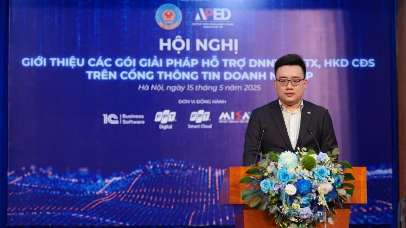 Giới thiệu các gói giải pháp hỗ trợ doanh nghiệp nhỏ và vừa, hợp tác xã, hộ kinh doanh chuyển đổi số trên Cổng Thông tin doanh nghiệp tại địa chỉ: https://digitalpack.business.gov.vn/. (Ảnh: PV)