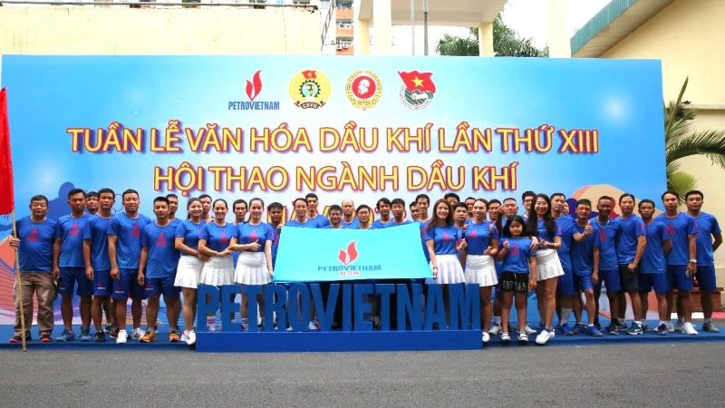 Đoàn vận động viên BSR tham dự Hội thao ngành dầu khí năm 2022.