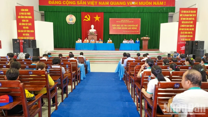 Quang cảnh hội nghị.