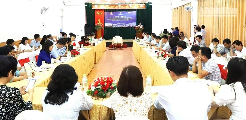 Quang cảnh hội thảo tập huấn.
