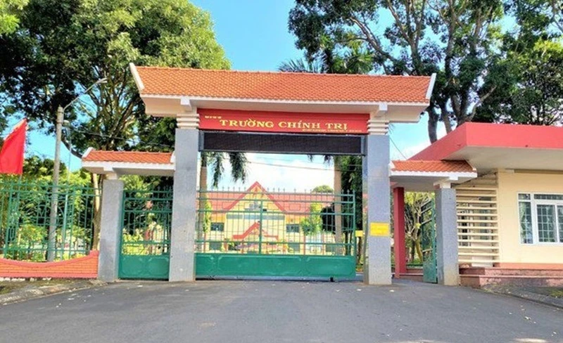 Trường Chính trị tỉnh Đắk Lắk, nơi xảy ra vụ mất trộm 500 triệu đồng vào năm 2018.