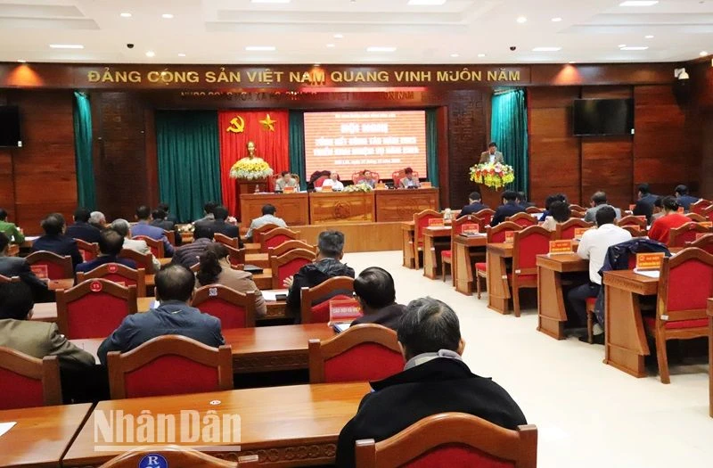 Quang cảnh hội nghị.