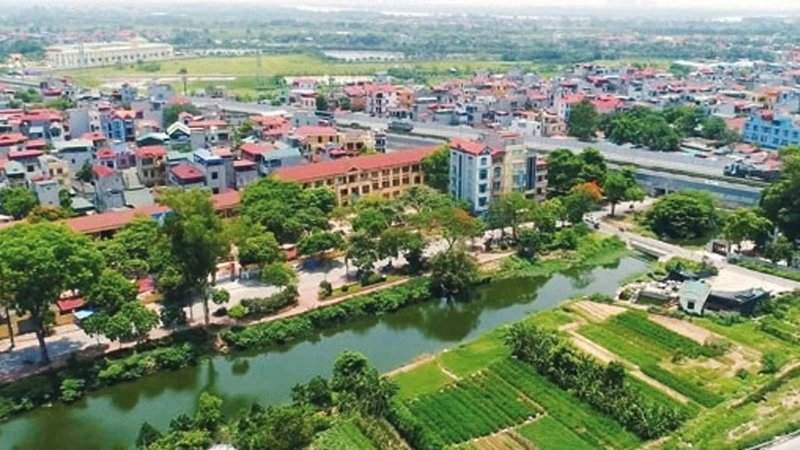 Nhiều huyện ngoại thành Hà Nội không còn nhà dột nát. 
