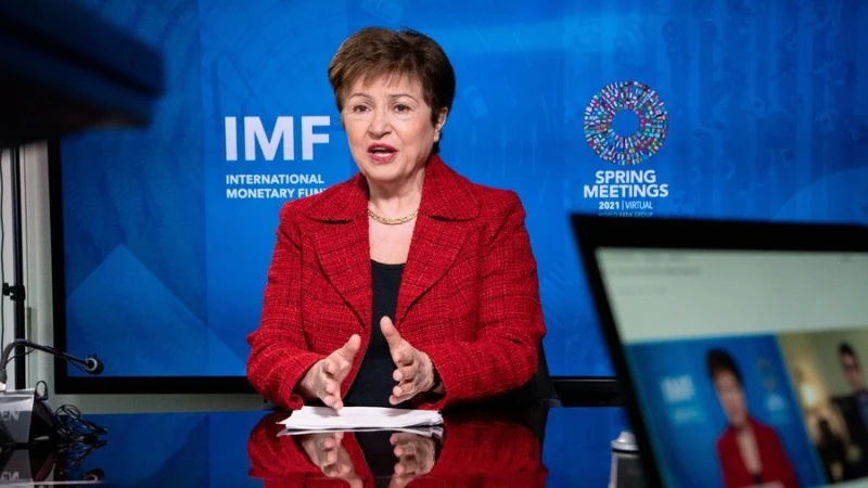 Tổng Giám đốc IMF Kristalina Georgieva. (Ảnh: XINHUA)