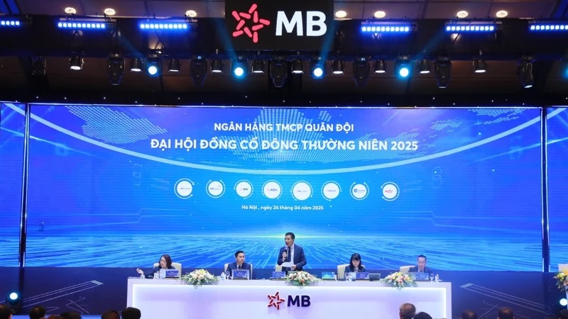 Ngân hàng thương mại cổ phần Quân đội (MB) tổ chức Đại hội đồng cổ đông thường niên năm 2025.