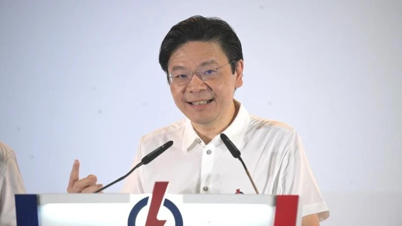 Thủ tướng Singapore Lawrence Wong. (Ảnh: THX/TTXVN)