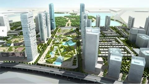 Dự án The Manor Park City thuộc quận Hoàng Mai và huyện Thanh Trì, Hà Nội có thể coi là một khu đô thị hiện đại, đẹp của Thủ đô trong tương lai gần.