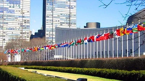 Trụ sở Liên hợp quốc tại TP New York (Mỹ).