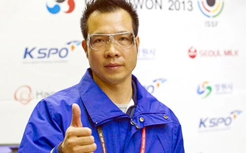 Hoàng Xuân Vinh là hy vọng "vàng" của bắn súng Việt Nam tại SEA Games 27.