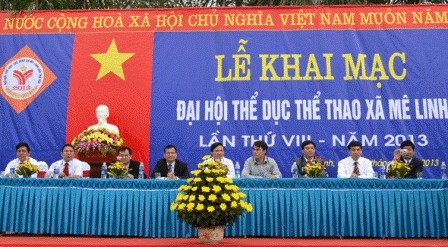Khai mạc Đại hội Thể dục - Thể thao TP Hà Nội vào ngày 8-12