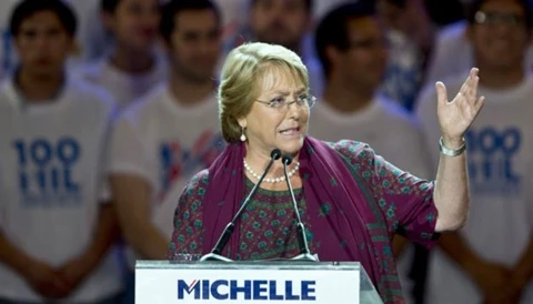 Nhiều kỳ vọng và thách thức đang chờ đợi Tổng thống mới của Chile Michelle Bachelet trong bốn năm tới. (Ảnh: AP)