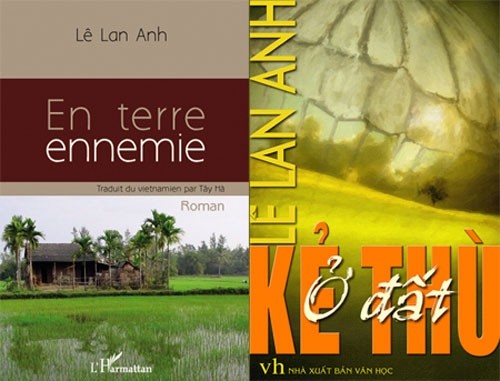 Hai bìa sách bằng tiếng Việt và tiếng Pháp.