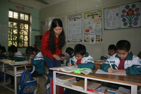 Sau một năm triển khai thực hiện năm giáo dục vùng khó khăn, chất lượng dạy và học tại Trường tiểu học Hiền Lương, huyện Đà Bắc (Hòa Bình) đã được nâng lên.