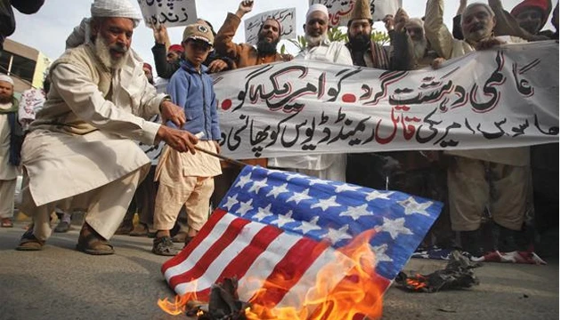 Người dân A-rập phẫn nộ với sự can thiệp của Mỹ (ảnh:aclj.org)
