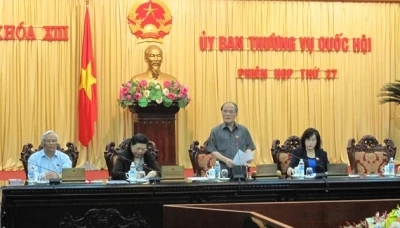 Khai mạc phiên họp thứ 27, Ủy ban Thường vụ Quốc hội
