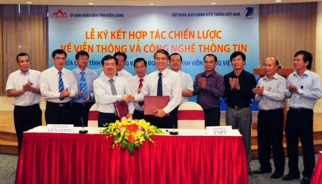 Kiên Giang hợp tác với VNPT xây dựng chính quyền điện tử