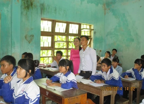 Nhờ có các chính sách hỗ trợ, các em học sinh dân tộc thiểu số trên địa bàn Quảng Nam ngày càng yên tâm đến trường, vươn lên trong học tập.