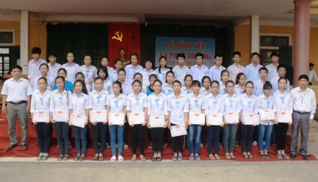 Những gương mặt học sinh giỏi năm học 2013-2014 của Trường THPT Trần Phú.