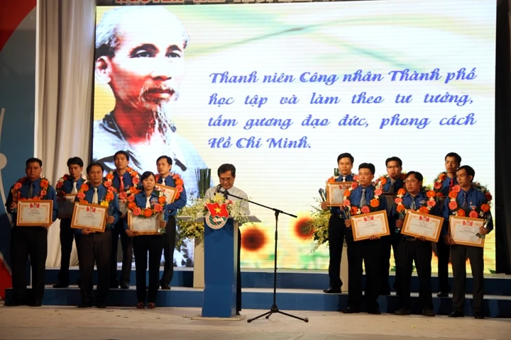 Lễ trao Giải Nguyễn Văn Trỗi do Thành đoàn TP Hồ Chí Minh tổ chức.