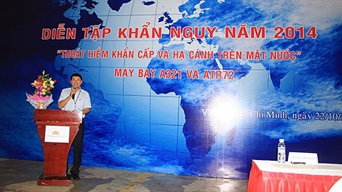 Vietnam Airlines triển khai diễn tập khẩn nguy năm 2014