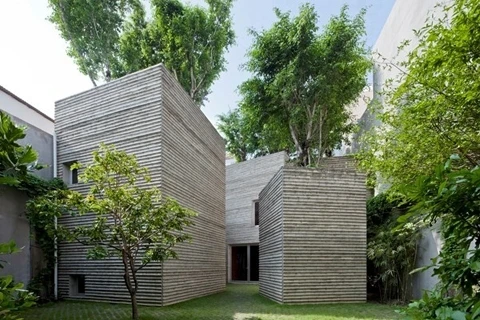 House For Trees - Công trình nhà bê-tông cốp-pha của KTS Võ Trọng Nghĩa từng đoạt giải kiến trúc tại Anh 2014.