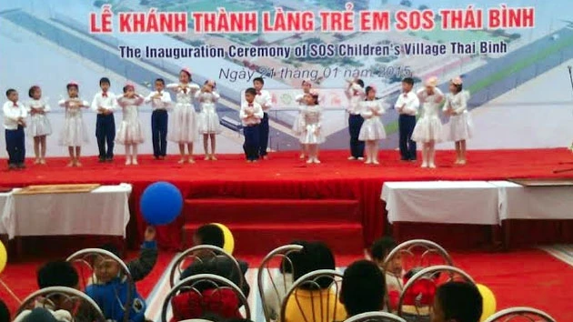 Khánh thành Làng trẻ em SOS Thái Bình trị giá 2,15 triệu USD 