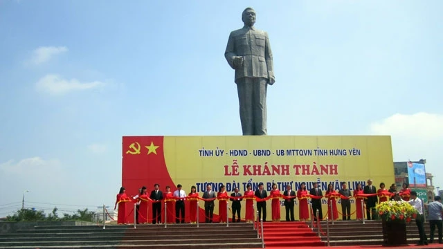 Khánh thành tượng đài Tổng Bí thư Nguyễn Văn Linh