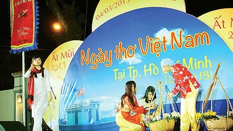 Một Ngày thơ Việt Nam ở TP Hồ Chí Minh (Ảnh: sggp.org.vn)