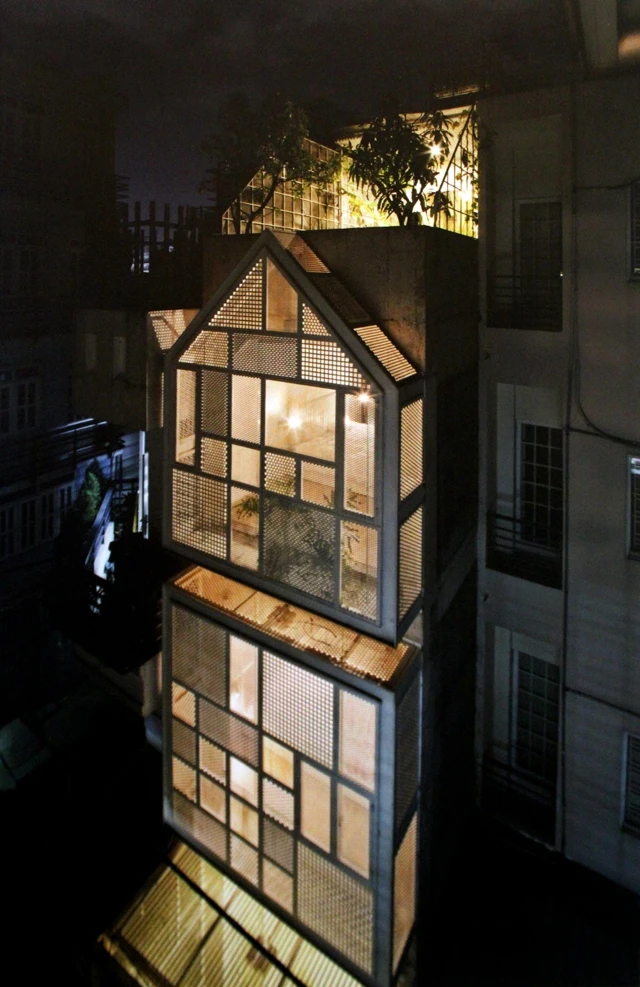 Nhà trong hẻm. Ảnh: HIROYUKI OKI
