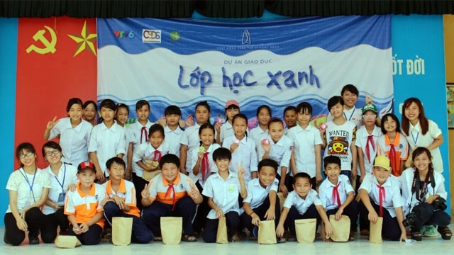  “Lớp học xanh” giáo dục trẻ em giữ gìn môi trường sống