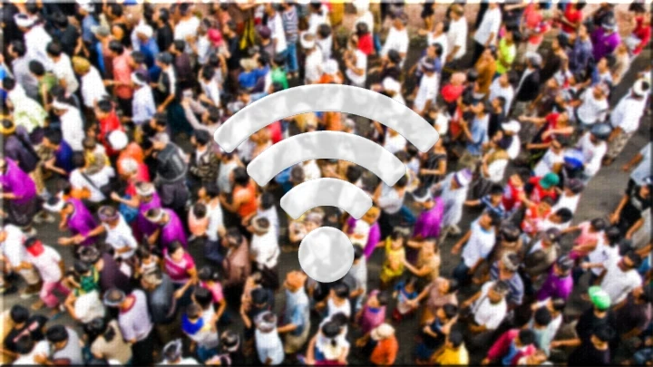 Ứng dụng sóng WiFi đã có thể ước lượng số lượng người trên một khu vực.
