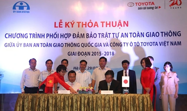 Ủy ban ATGT Quốc gia phối hợp TMV bảo đảm an toàn giao thông