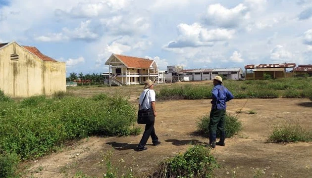Một hạng mục của di tích đồn điền Cada, ở xã Ea Yông, huyện Krông Pắc đang hư hỏng và xuống cấp nghiêm trọng.