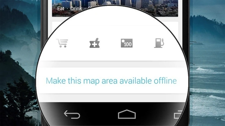 Google Map hỗ trợ chế độ xem bản đồ không kết nối Internet
