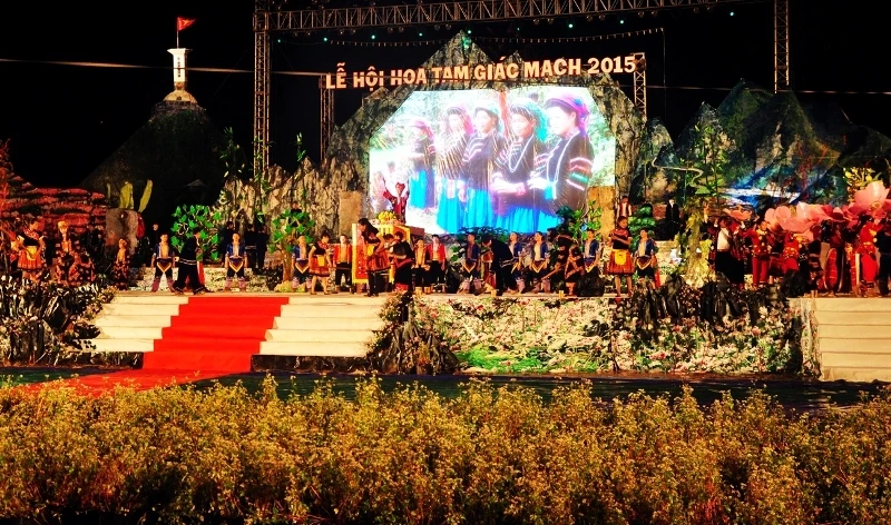 Khai mạc lễ hội hoa Tam giác mạch tỉnh Hà Giang.