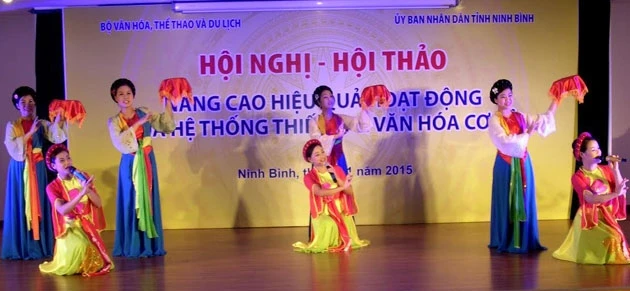 Nâng cao hiệu quả hoạt động của hệ thống thiết chế văn hóa cơ sở