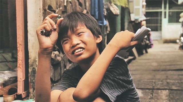 Một cảnh trong phim 16:30 của đạo diễn Trần Dũng Thanh Huy.