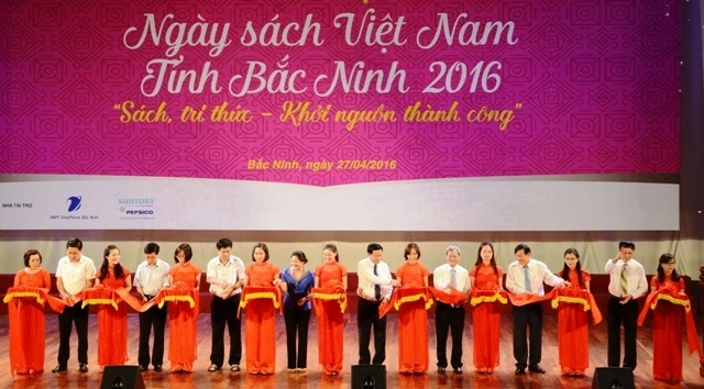 Khai mạc Ngày sách Việt Nam tỉnh Bắc Ninh.
