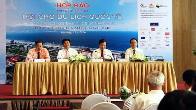 Đà Nẵng tổ chức họp báo về Hội chợ Du lịch, nghỉ dưỡng quốc tế.