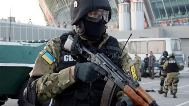 Ảnh tư liệu: Một binh sĩ thuộc Cơ quan an ninh Ucraina (SBU). (Nguồn: PressTV)
