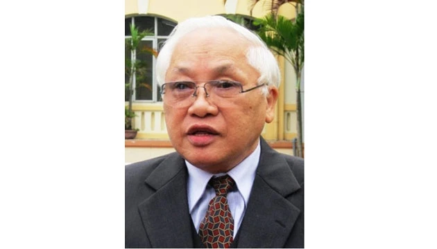 Ông Phạm Sỹ Liêm, Phó Chủ tịch Tổng hội Xây dựng Việt Nam. Ảnh: VŨ MINH