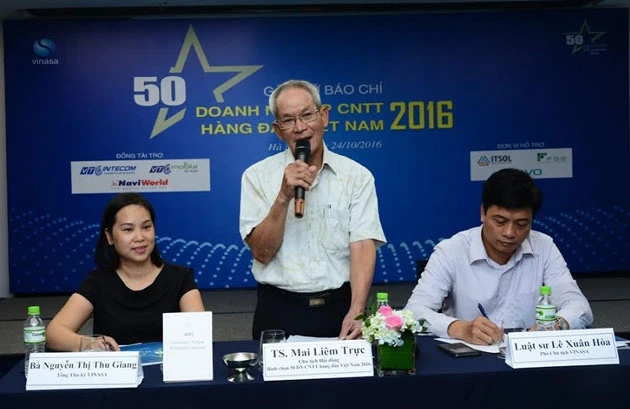 Công bố 50 doanh nghiệp công nghệ thông tin hàng đầu Việt Nam